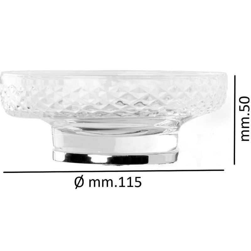 Мыльница настольная Boheme Aura 10251-G (золотой)