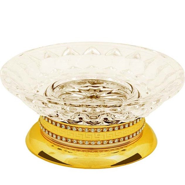 Мыльница настольная Boheme Imperiale 10411 (золотой)