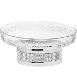 Мыльница настольная Boheme Royal Cristal 10930-CR (хром)