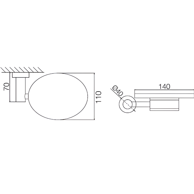 Мыльница подвесная Fima Carlo Frattini Rotola F6003/2CR (хром)
