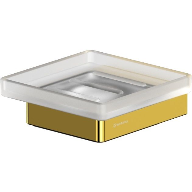 Мыльница подвесная Whitecross Cubo CU2420GL (золотой PVD)