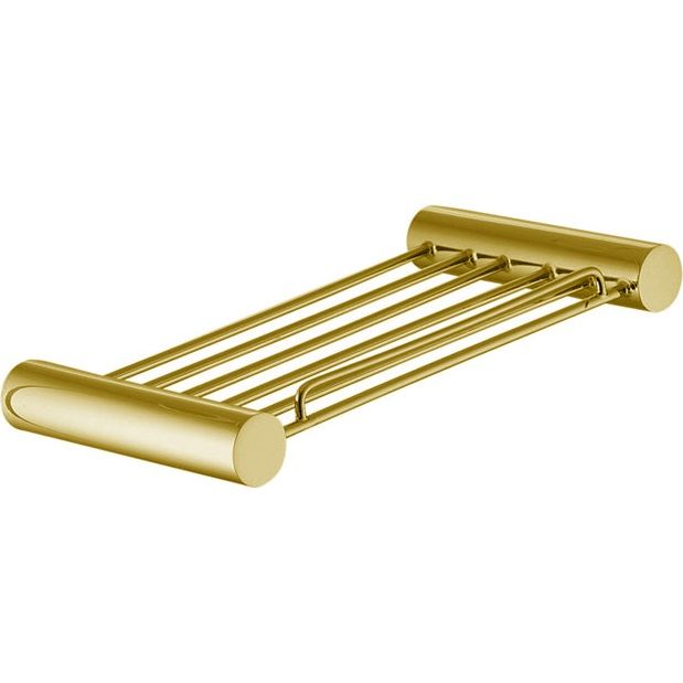 Мыльница в душевую кабину подвесная Fima Carlo Frattini Rotola F6008OR (золотой)
