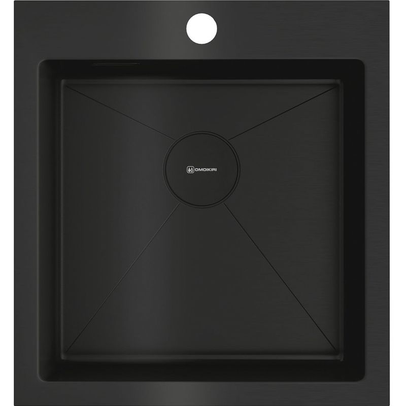 Мойка кухонная Omoikiri Akisame 46-GB 4997012 46x51 (графит)