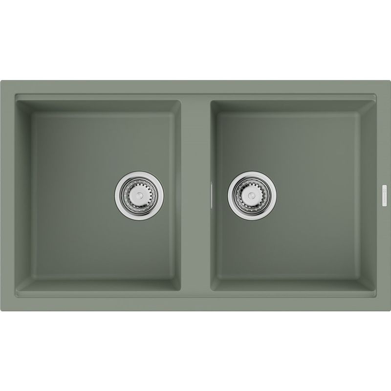 Мойка кухонная Omoikiri Kitagawa 86-2-WG 4993731 86x51 (wind green) 