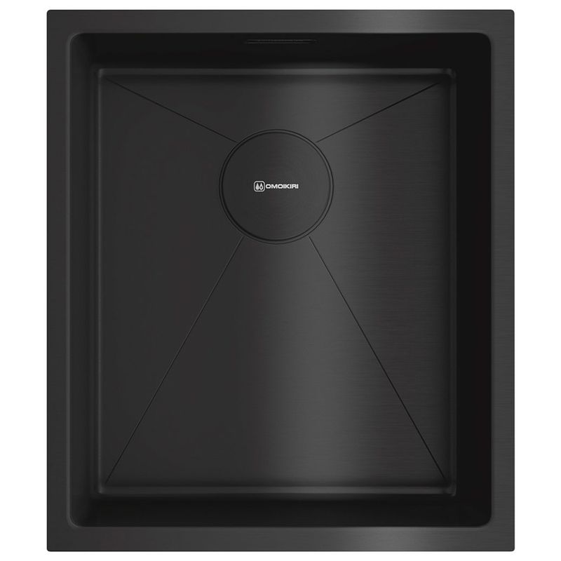 Мойка кухонная Omoikiri Taki 38-U/IF-GB 4997016 (графит)
