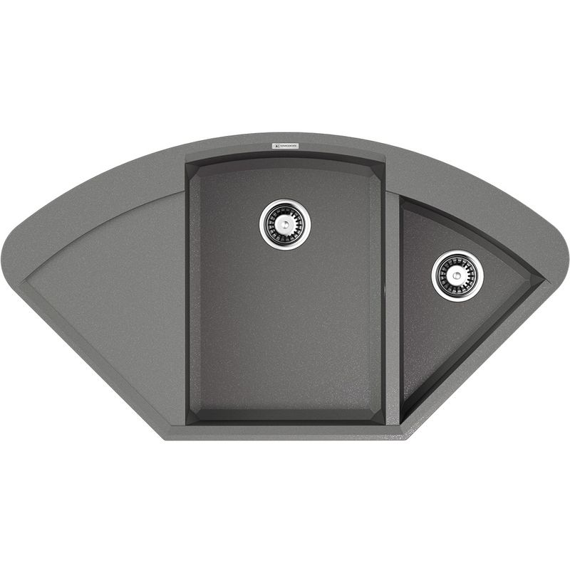 Мойка кухонная Omoikri Sakaime 105C-GR 4993576 105.7x57.5 (leningrad grey)