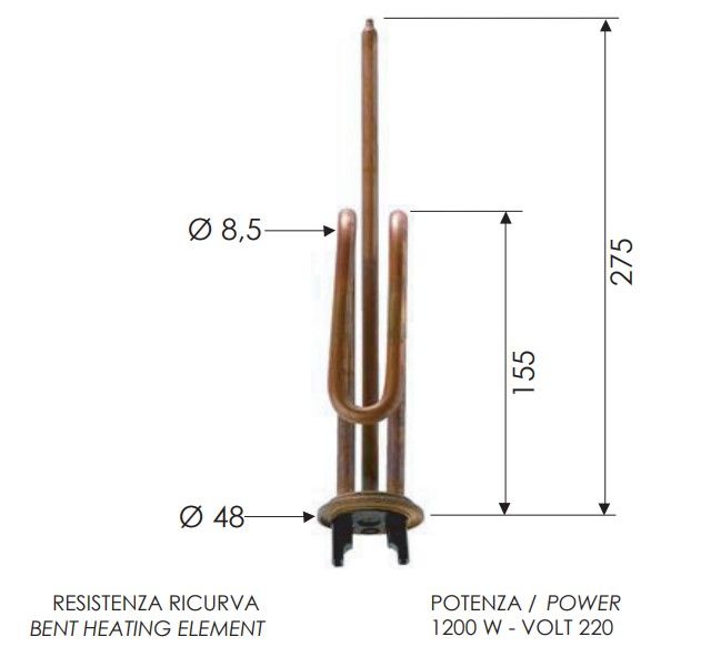 Нагревательный элемент Remer 1122