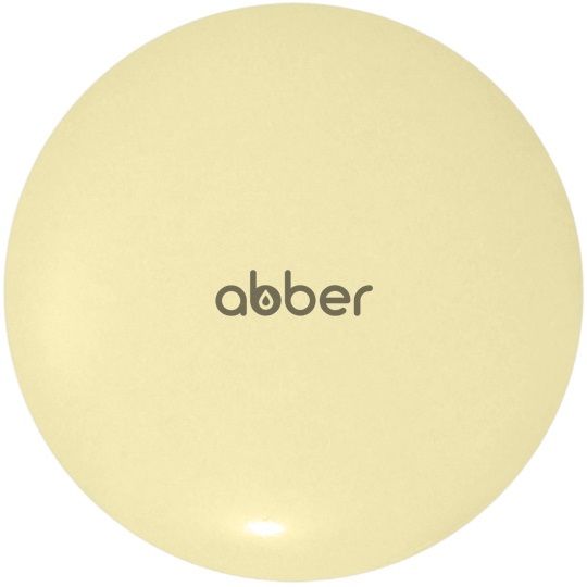 Накладка на слив для раковины Abber Bequem AC0014MY 6.7x6.7 (желтый матовый)