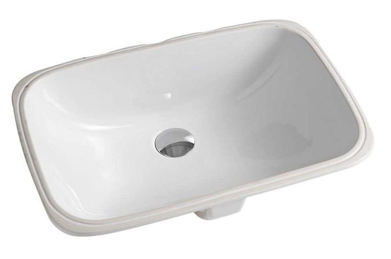 Раковина встраиваемая Artceram Washbasins Nettuno NTL001 01 00 bi*0 56Х38