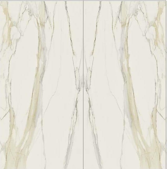 Керамогранит Rex Ceramiche I Classici Calacatta Gold Open Book A+B 9000176 320x320