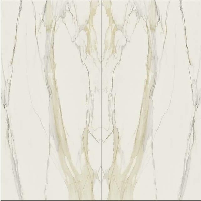 Керамогранит Rex Ceramiche I Classici Calacatta Gold Open Book A+B 9000176 320x320