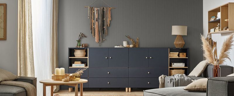 Панель Vox Linerio S-Line Grey 265x12 (серый)