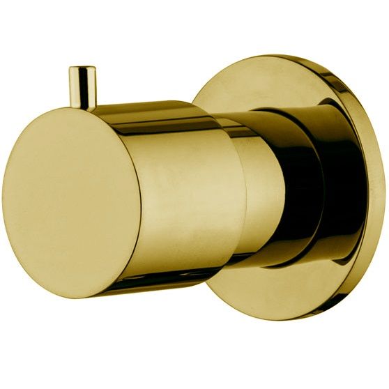 Переключатель потоков на 2 выхода Fima Carlo Frattini Flo F3233N2OR (золотой)