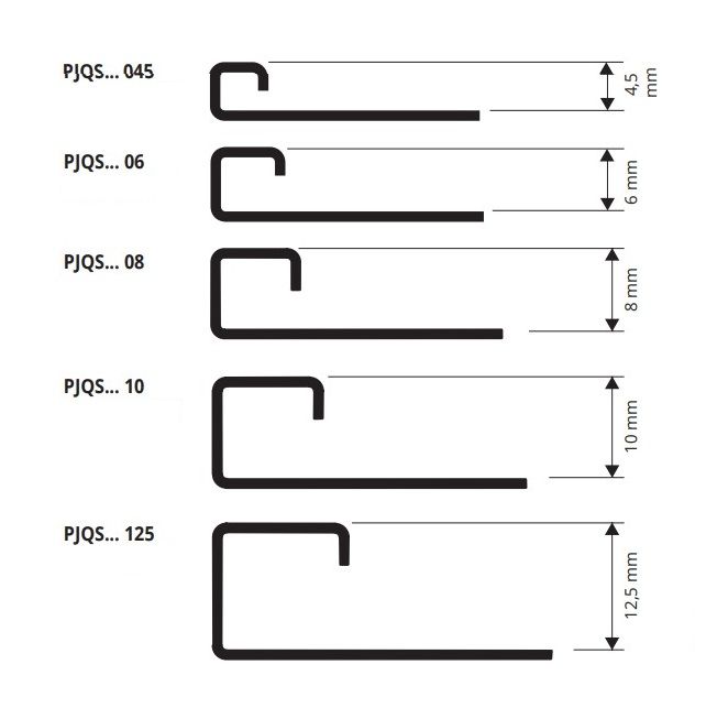 Профиль Progress Profiles Projolly Square PJQSACS 15 2.7 м. (сталь), сатинированный