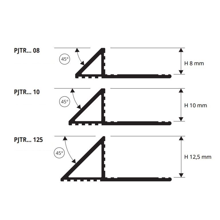 Профиль Progress Profiles Projolly Triangle PJTRBC 08 2.7 м. (хром), глянцевый