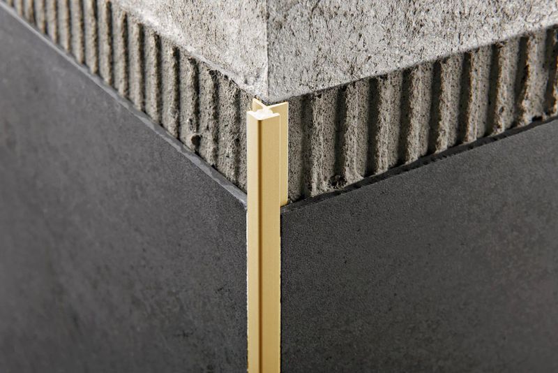 Профиль Progress Profiles Prokerlam Square PKLQBO 045 2.7 м. (золото), полированный