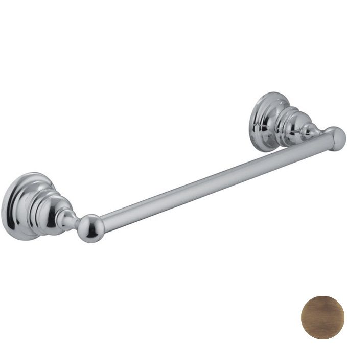 Полотенцедержатель 30см. Fima Carlo Frattini Accessori F6060/30BR (бронза)