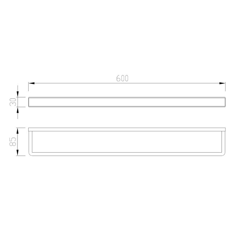 Полотенцедержатель Abber Westen AA1755G (золотой матовый)