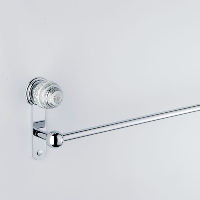 Полотенцедержатель настенный 60см. Marquise platinum decor A7G-A02-514/60 (белый, платина, хром)