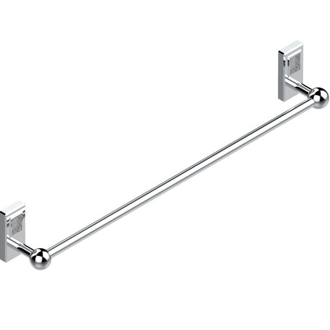 Полотенцедержатель подвесной 60 см. THG Metropolis a manettes cristal clair A2B-A02-514/60 (хром, прозрачный хрусталь)