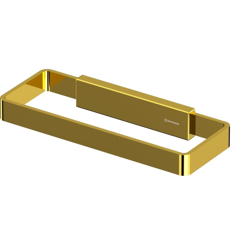 Полотенцедержатель Whitecross Cubo CU2458GL (золотой PVD)