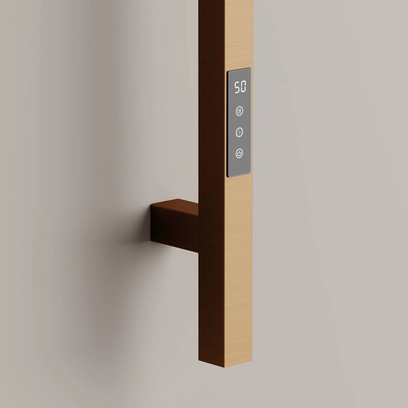 Полотенцесушитель электрический Sancos Линн (Linn) SC13002BB (брашированная бронза), I-образный