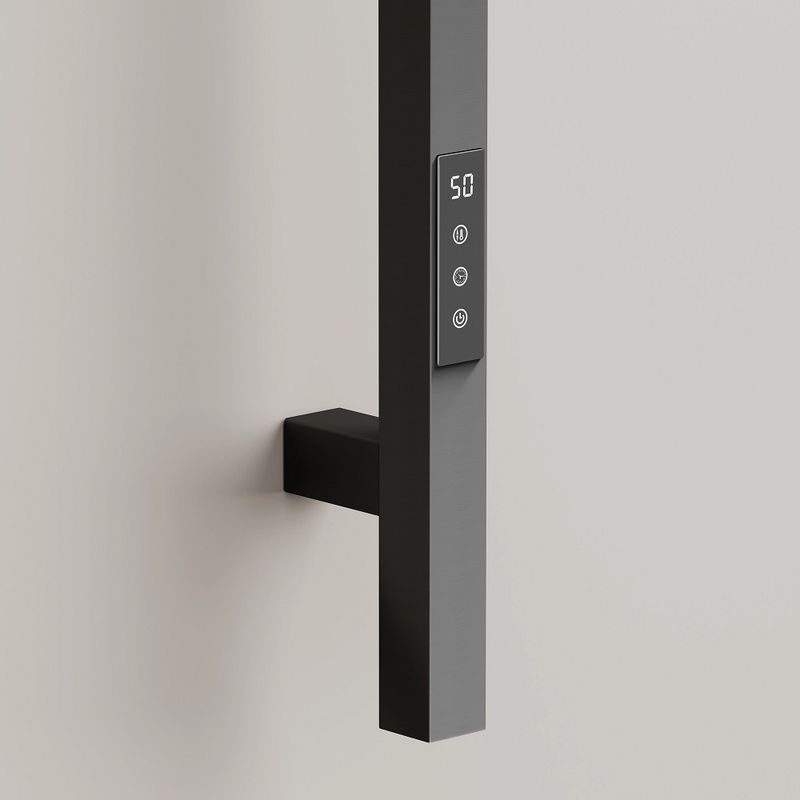 Полотенцесушитель электрический Sancos Линн (Linn) SC13002GG (вороненая сталь), I-образный