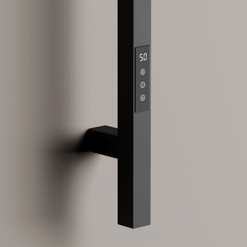Полотенцесушитель электрический Sancos Линн (Linn) SC13002MB (черный матовый), I-образный