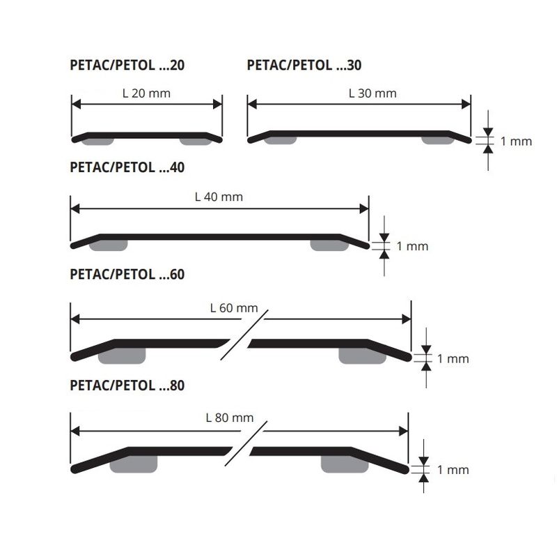 Порог Progress Profiles Proplate PETAСS 409AS 0.93 м (нерж. сталь), самоклеящийся