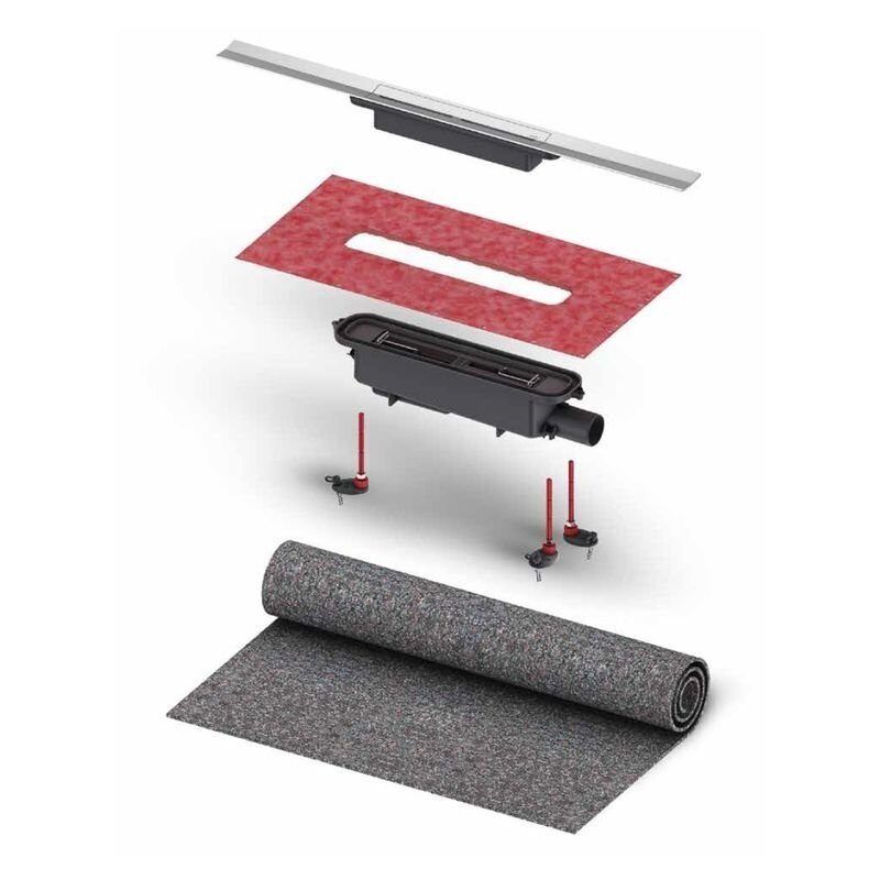 Душевой лоток TECE Drainprofile 671210 (нержавеющая сталь глянцевая), 120 см