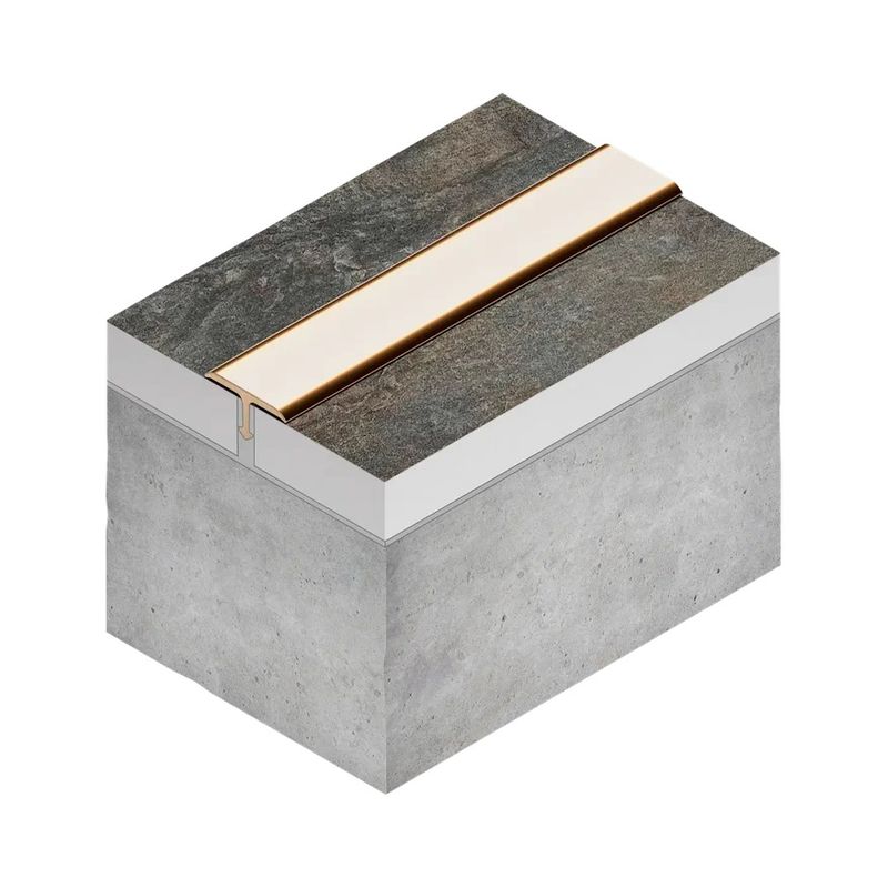 Профиль Т-образный полукруглый латунь 20 мм Neexy PVL37-02 (латунь хромированная), 2.7 м.