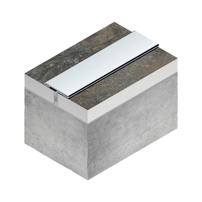 Профиль Т-образный нерж. сталь 14 мм Neexy PVS90-22 (нерж. сталь антрацит браш), 2.7 м.