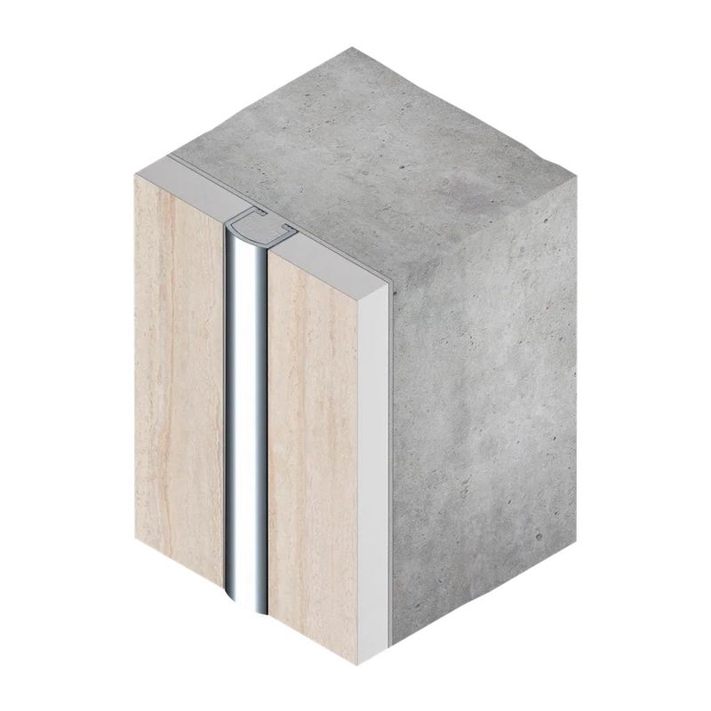 Профиль вставка алюминий 10х8.2 мм Neexy PV104-45 (серебро блестящее браш), 2.7 м.