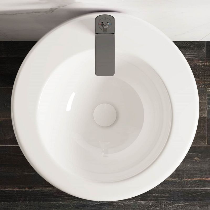 Раковина напольная Ceramica Nova Element CN1807 55x51.5 (белый), моноблок