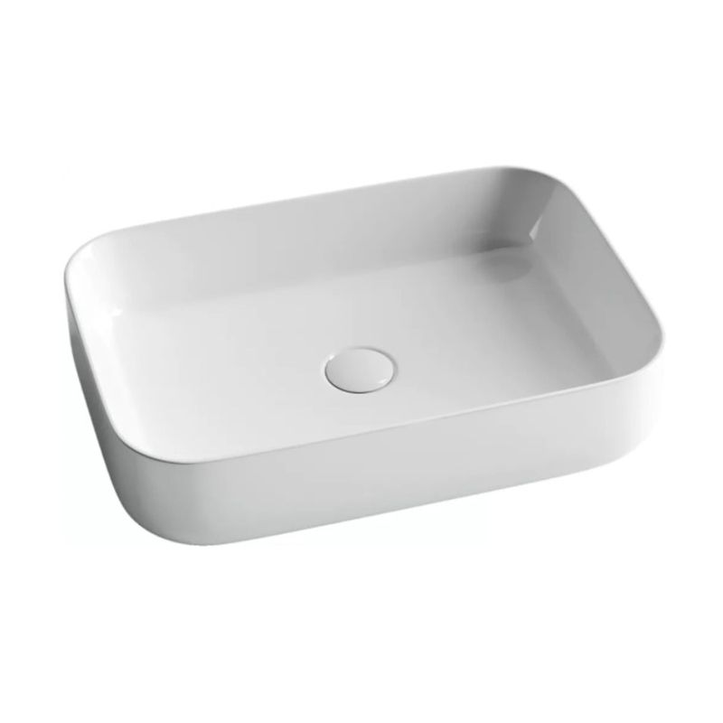 Раковина накладная Ceramica Nova Element CN5004 60x42 (белый), без донного клапана
