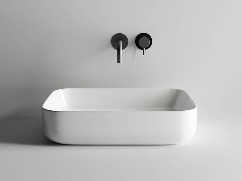 Раковина накладная Ceramica Nova Element CN5004 60x42 (белый), без донного клапана