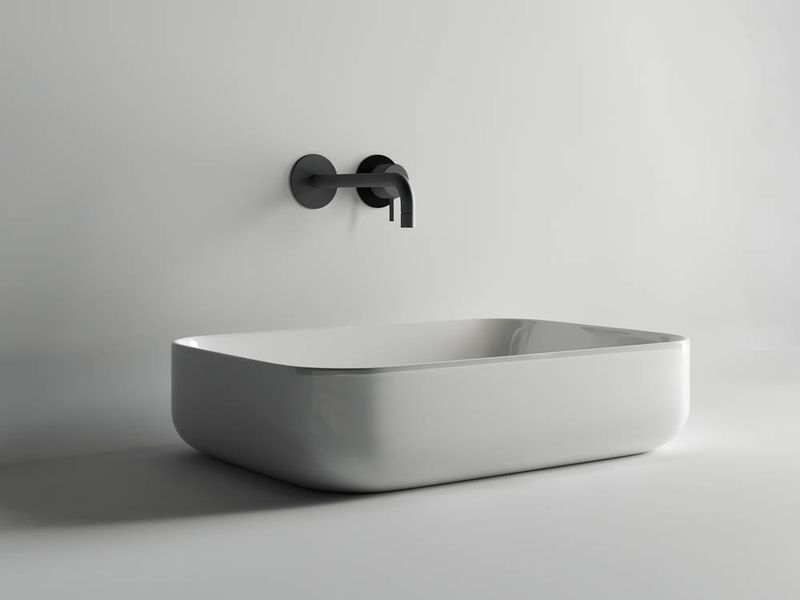 Раковина накладная Ceramica Nova Element CN5004 60x42 (белый), без донного клапана
