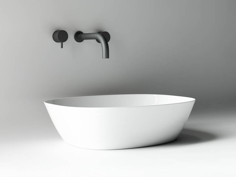 Раковина накладная Ceramica Nova Element CN5005 50x38 (белый), без донного клапана