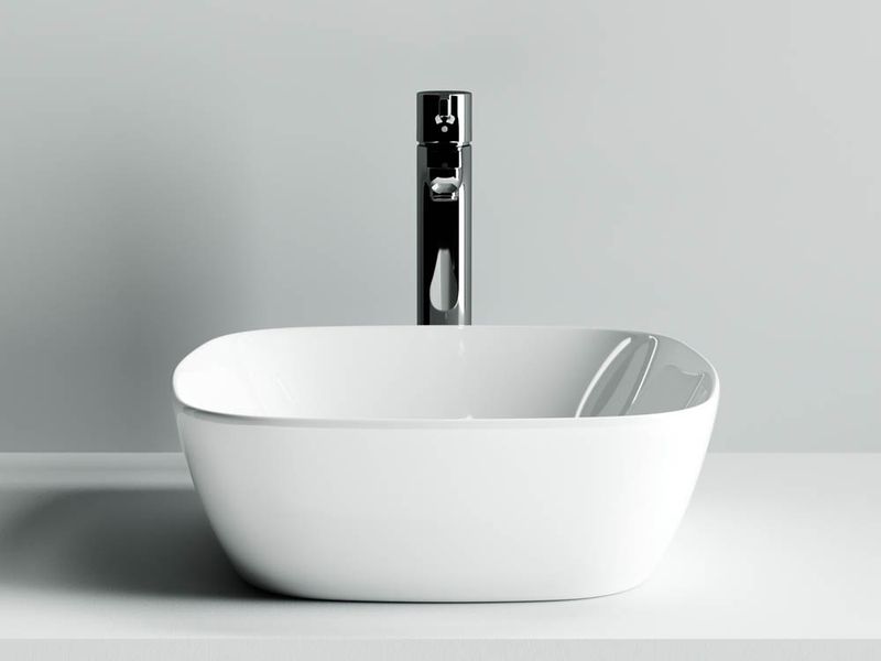 Раковина накладная Ceramica Nova Element CN5006 40x40 (белый), без донного клапана