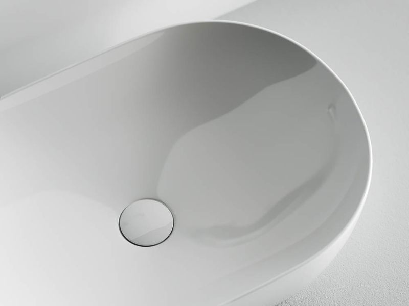 Раковина накладная Ceramica Nova Element CN5009 60x41.5 (белый), без донного клапана