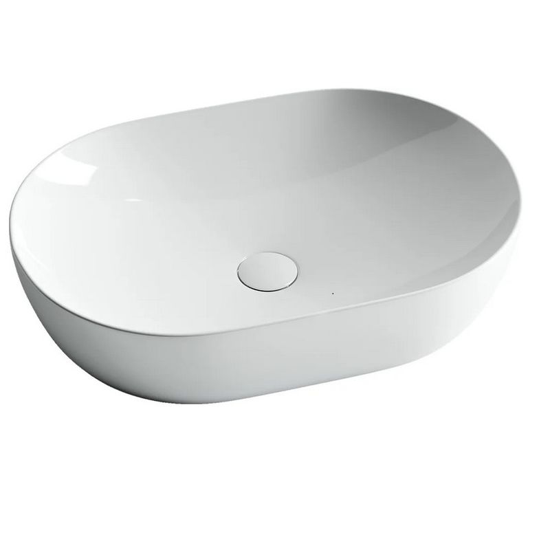 Раковина накладная Ceramica Nova Element CN5009 60x41.5 (белый), без донного клапана