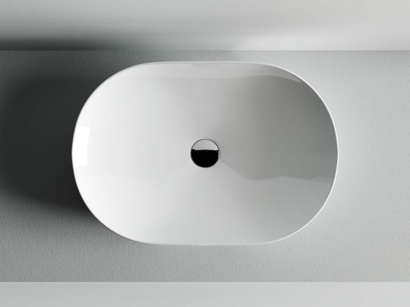 Раковина накладная Ceramica Nova Element CN5009 60x41.5 (белый), без донного клапана