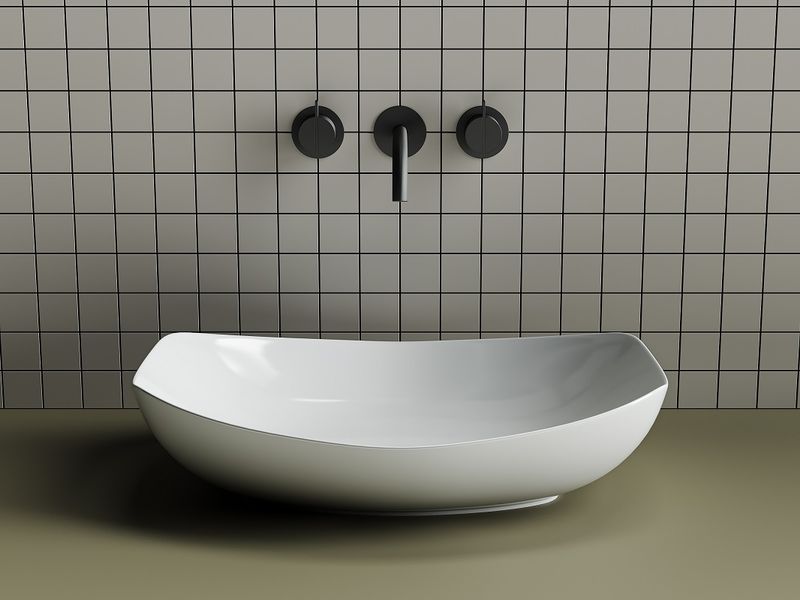 Раковина накладная Ceramica Nova Element CN5016 56x40 (белый), без донного клапана