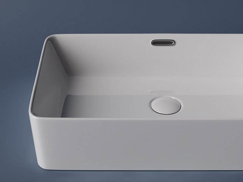 Раковина накладная Ceramica Nova Element CN5025 60x38 (белый), без донного клапана