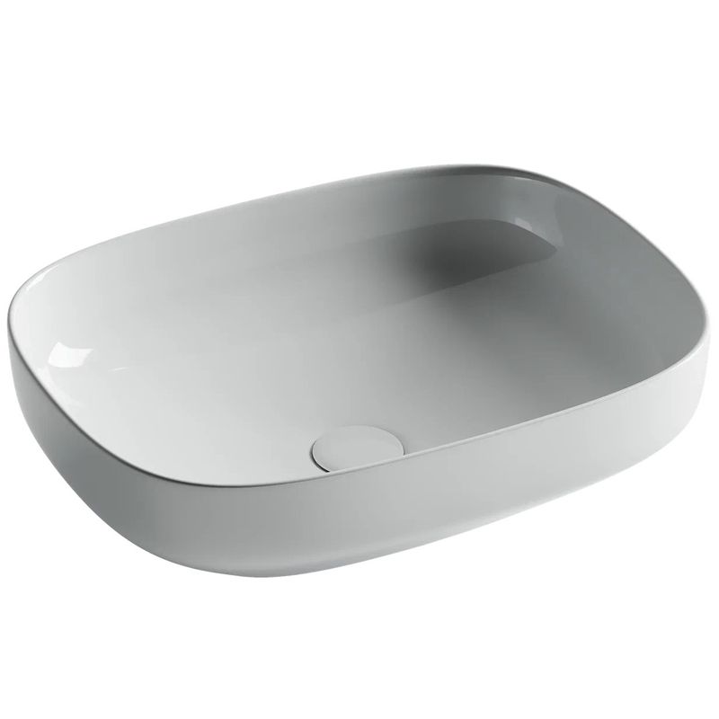 Раковина накладная Ceramica Nova Element CN5031 50x38 (белый), без донного клапана