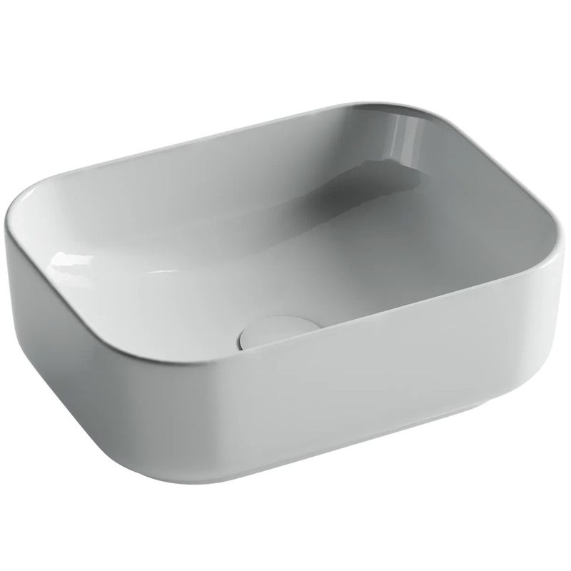 Раковина накладная Ceramica Nova Element CN5042 40x30.5 (белый), без донного клапана