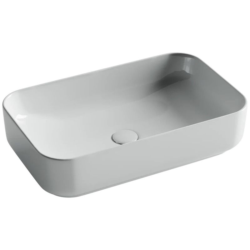 Раковина накладная Ceramica Nova Element CN5044 60.5x37.5 (белый), без донного клапана