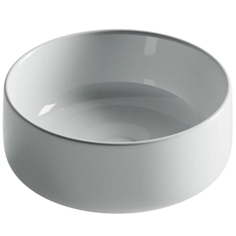 Раковина накладная Ceramicanova Element CN5047 35 см. (белый), без донного клапана