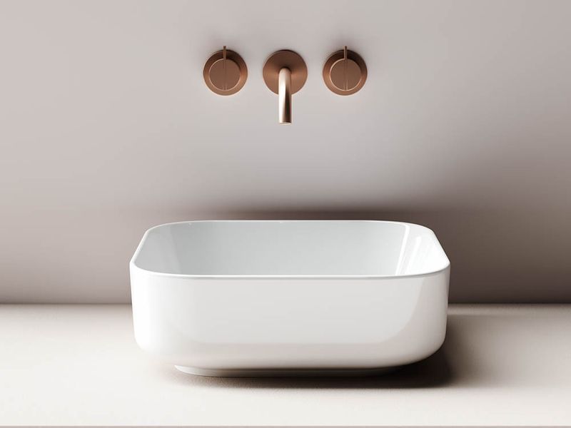 Раковина накладная Ceramica Nova Element CN6012 38.5x38.5 (белый), без донного клапана