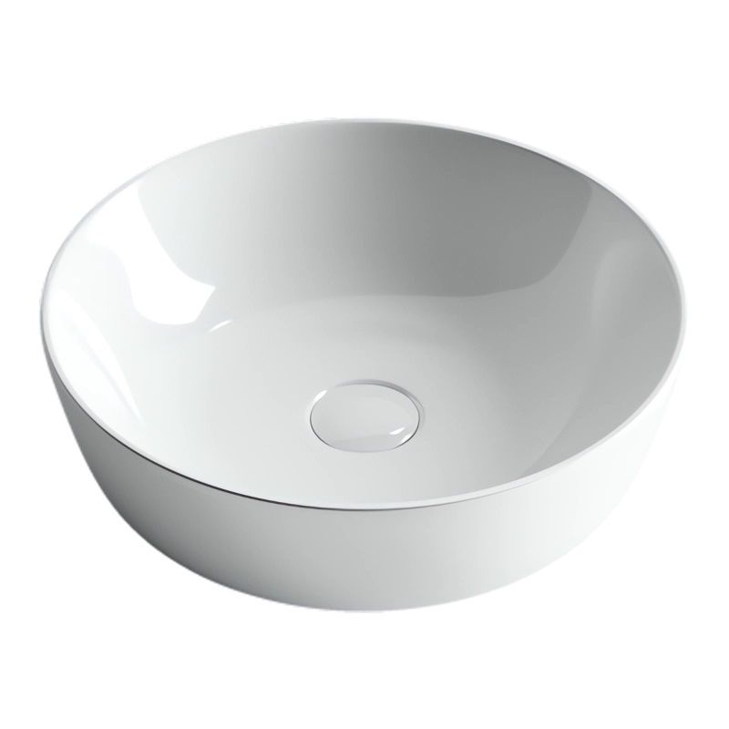Раковина накладная Ceramica Nova Element CN6013 41.5x41.5 (белый), без донного клапана